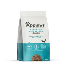 6kg Adult Zeevis met Zalm Applaws Kattenvoer