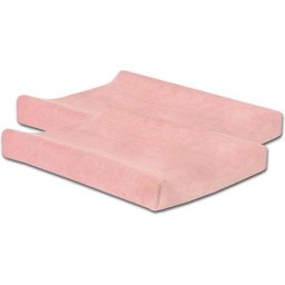 Jollein Aankleedkussenhoes Badstof - 50 x 70 cm - Soft Pink - 2 Stuks