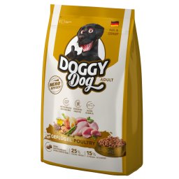 Voordeelpakket: 2x1kg Doggy Dog Adult gevogelte droog hondenvoer