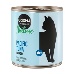 12 x 280 g Pacifische Tonijn Cosma Nature Kattenvoer