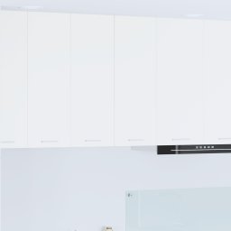 vidaXL Hangkast 2 st Wit Bewerkt hout