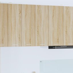 vidaXL Hangkast Sonoma Eiken 60 x 31 x 80 cm Bewerkt hout