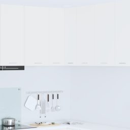 vidaXL Hangkast Wit 57 x 57 x 80 cm Bewerkt hout