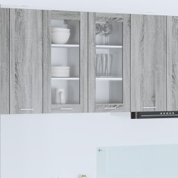 vidaXL Hangkast Grijs Sonoma 40 x 31 x 80 cm Bewerkt hout