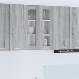 vidaXL Hangkast Grijs Sonoma 60 x 31 x 80 cm Bewerkt hout