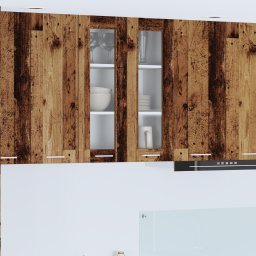 vidaXL Hangkast Oudhout 60 x 31 x 80 cm Bewerkt hout