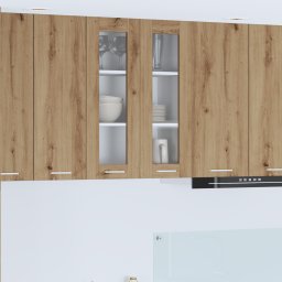 vidaXL Hangkast Artisan Eiken 60 x 31 x 80 cm Bewerkt hout