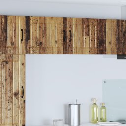 vidaXL Wandkast LUCCA Oud hout 50 x 31 x 40 cm Bewerkt hout