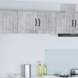 vidaXL Wandkast LUCCA Betongrijs 80 x 31 x 40 cm Bewerkt hout