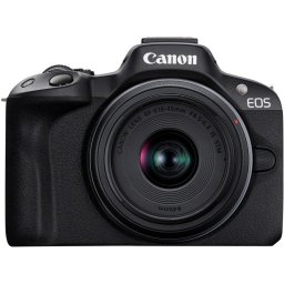 Canon EOS R50 Black + RF-S 18-45mm + RF 75-300mm