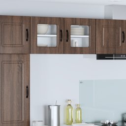 vidaXL Vaatwasserpaneel Kalmar Bruin Eiken 40 x 31 x 40 cm