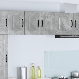 vidaXL Vaatwasserpaneel Kalmar Beton Grijs 30 x 31 x 40 cm