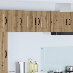 vidaXL Vaatwasserpaneel Kalmar 2 st Artisan Eiken Bewerkt hout