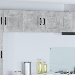 vidaXL Vaatwasserpaneel Kalmar Beton Grijs 80 x 31 x 40 cm