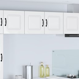 vidaXL Vaatwasserpaneel Kalmar Hoogglans wit 80 x 31 x 40 cm