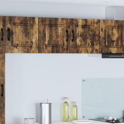 vidaXL Vaatwasserpaneel Kalmar Gerookt eiken 80 x 31 x 40 cm
