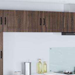 vidaXL Vaatwasserpaneel Kalmar Bruin Eiken 80 x 31 x 40 cm
