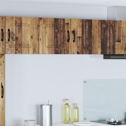 vidaXL Vaatwasserpaneel Kalmar Oudhout 80 x 31 x 40 cm Bewerkt hout