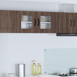 vidaXL Vaatwasserpaneel Kalmar Bruin Eiken 80 x 31 x 40 cm