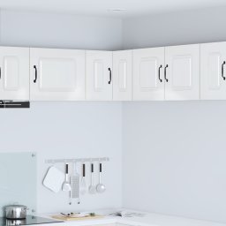 vidaXL Vaatwasserpaneel Kalmar Hoogglans wit 57 x 57 x 40 cm