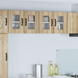 vidaXL Vaatwasserpaneel Kalmar 2 st Sonoma Eiken Bewerkt hout