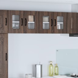 vidaXL Vaatwasserpaneel Kalmar Bruin Eiken 60 x 31 x 40 cm