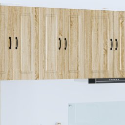 vidaXL Vaatwasserpaneel Kalmar 2 st Sonoma Eiken Bewerkt hout