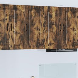vidaXL Vaatwasserpaneel Kalmar Gerookt eiken 40 x 31 x 80 cm