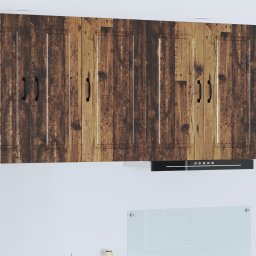 vidaXL Vaatwasserpaneel Kalmar Oudhout 40 x 31 x 80 cm Bewerkt hout