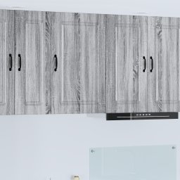 vidaXL Vaatwasserpaneel Kalmar Grijs Sonoma 50 x 31 x 80 cm