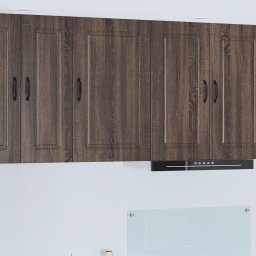 vidaXL Vaatwasserpaneel Kalmar Bruin Eiken 50 x 31 x 80 cm
