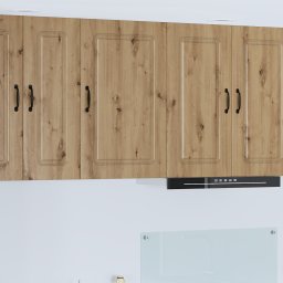 vidaXL Vaatwasserpaneel Kalmar Artisan Eiken 50 x 31 x 80 cm