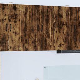 vidaXL Vaatwasserpaneel Kalmar Gerookt eiken 60 x 31 x 80 cm