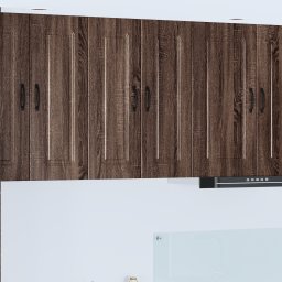 vidaXL Vaatwasserpaneel Kalmar Bruin Eiken 60 x 31 x 80 cm
