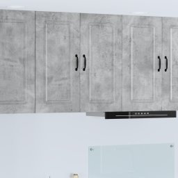 vidaXL Vaatwasserpaneel Kalmar Beton Grijs 80 x 31 x 80 cm