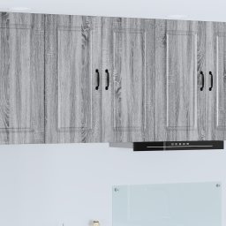 vidaXL Vaatwasserpaneel Kalmar Grijs Sonoma 80 x 31 x 80 cm