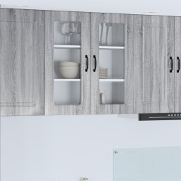 vidaXL Vaatwasserpaneel Kalmar Grijs Sonoma 80 x 31 x 80 cm