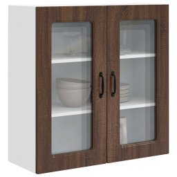 vidaXL Vaatwasserpaneel Kalmar Bruin Eiken 80 x 31 x 80 cm