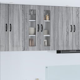vidaXL Vaatwasserpaneel Kalmar Grijs Sonoma 60 x 31 x 80 cm