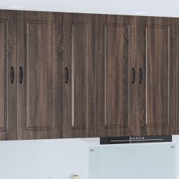 vidaXL Vaatwasserpaneel Kalmar Bruin Eiken 30 x 31 x 100 cm