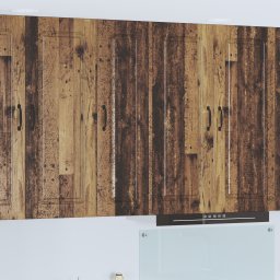 vidaXL Vaatwasserpaneel Kalmar Oudhout 30 x 31 x 100 cm Bewerkt hout