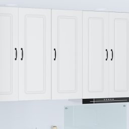 vidaXL Vaatwasserpaneel Kalmar Wit 40 x 31 x 100 cm Bewerkt hout
