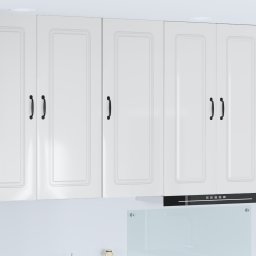 vidaXL Vaatwasserpaneel Kalmar Hoogglans wit 40 x 31 x 100 cm