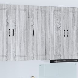 vidaXL Vaatwasserpaneel Kalmar Grijs Sonoma 40 x 31 x 100 cm