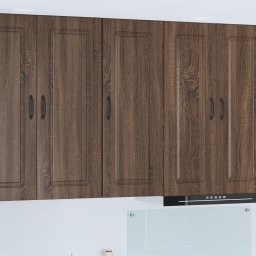 vidaXL Vaatwasserpaneel Kalmar Bruin Eiken 40 x 31 x 100 cm