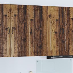 vidaXL Vaatwasserpaneel Kalmar Oudhout 40 x 31 x 100 cm Bewerkt hout