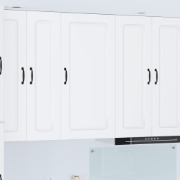 vidaXL Vaatwasserpaneel Kalmar Wit 50 x 31 x 100 cm Bewerkt hout