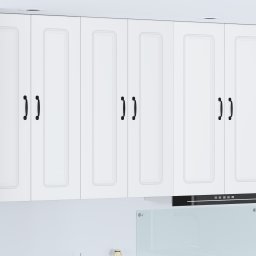 vidaXL Vaatwasserpaneel Kalmar Wit 60 x 31 x 100 cm Bewerkt hout