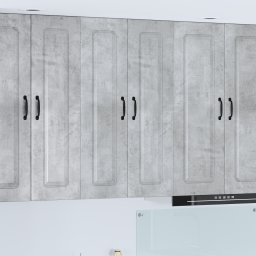 vidaXL Vaatwasserpaneel Kalmar Beton Grijs 60 x 31 x 100 cm