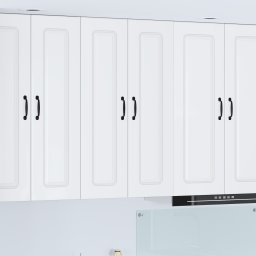 vidaXL Vaatwasserpaneel Kalmar Hoogglans wit 60 x 31 x 100 cm